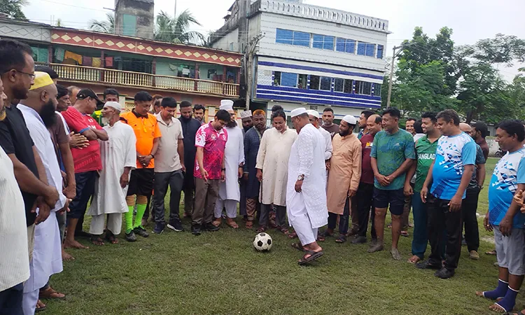 Municipality XI Wins Friendly Football Match in Paikgachha