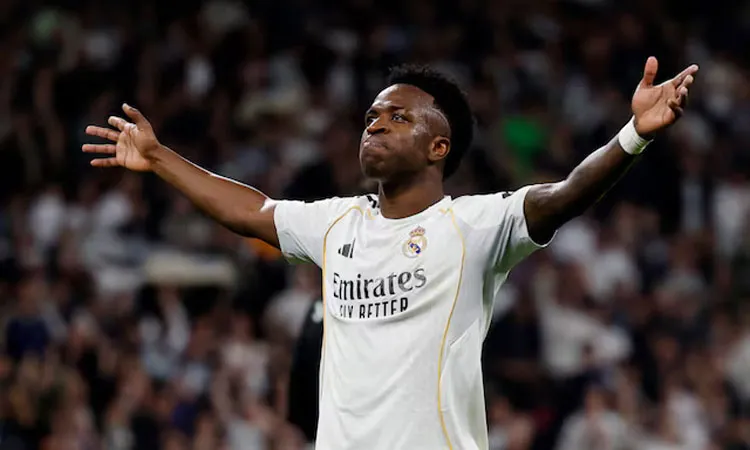 Brazilian and Real Madrid forward Vinicius Jr