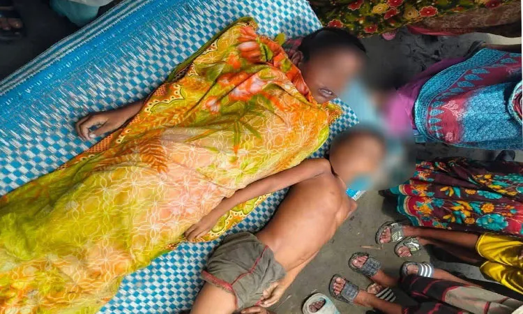 The deceased were identified as Tawheed (7) and Nabil (6).