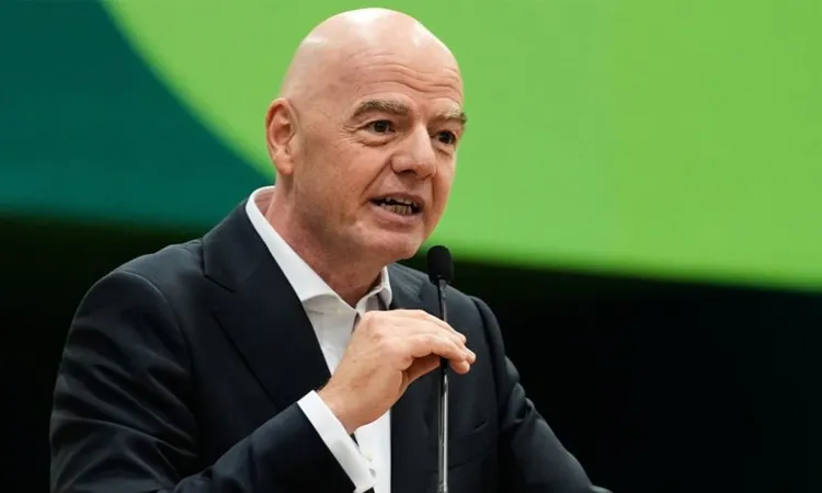 FIFA President Gianni Infantino