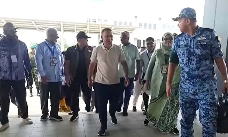 PM Tarique Rahman Inspects Matarbari Projects and Flood Recovery Efforts