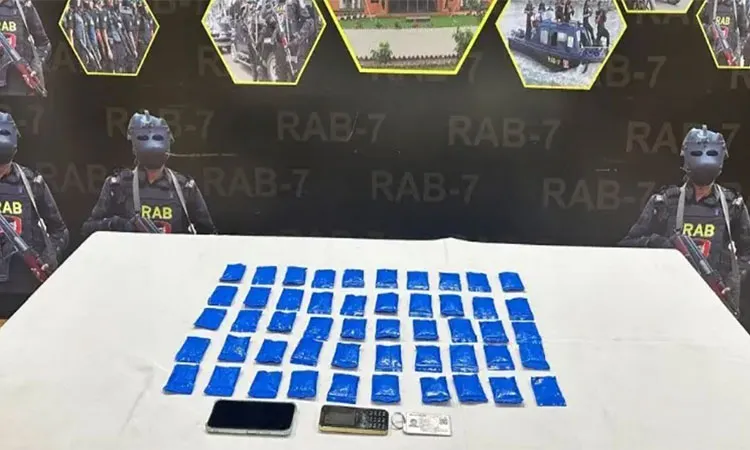 RAB Seizes 10,000 Yaba Pills in Patiya, Chattogram; One Arrested