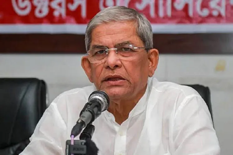 Mirza Fakhrul Resigns from BNP Following Presidential Nomination