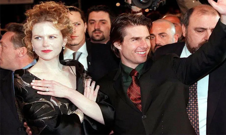 Hollywood actor Nicole Kidman first marriage to Tom Cruise.