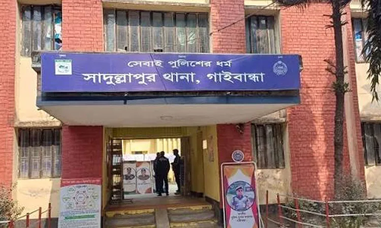 The tragic incident occurred around 5:30 PM on the Sadullapur-Bhatgram road in the Tiagachha area.