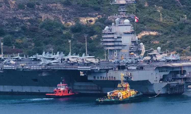 Trump Orders Navy to Return to Steam Catapults, Replaces Carrier in Middle East