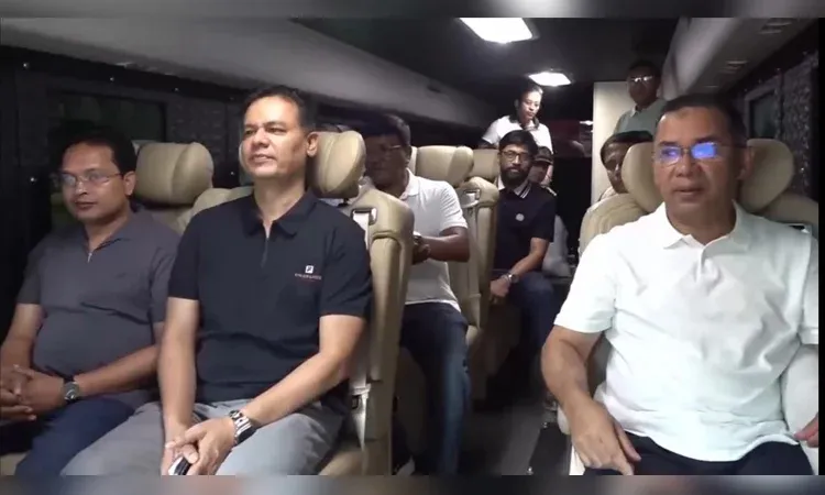 Prime Minister Tarique Rahman has left for Kishoreganj by road. Photo: PMO