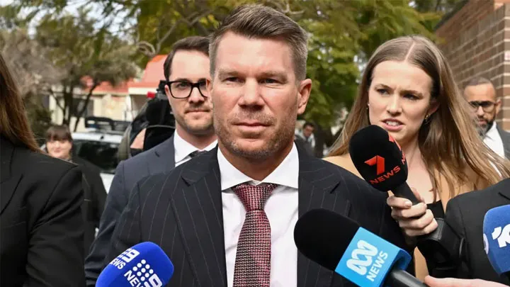 David Warner Fined for Drink-Driving Case in Sydney