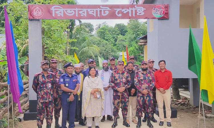 The road was inaugurated at a ceremony in the Chaumuhani area by Zone Commander Lieutenant Colonel Zahidul Islam Zahid, PSC.