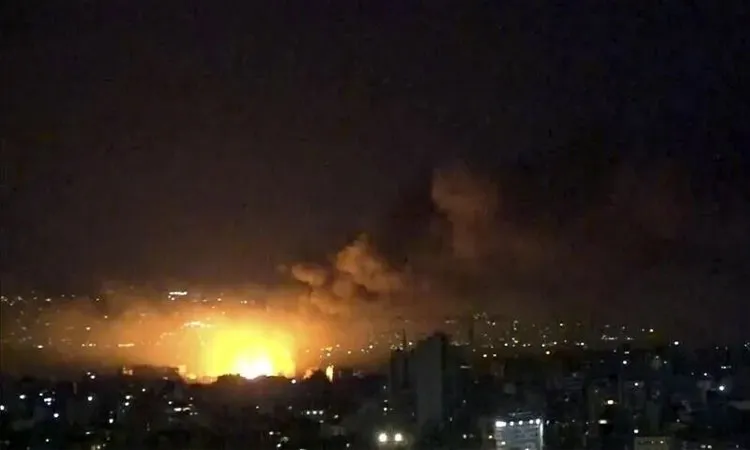 Israeli Warplanes Launch Fresh Overnight Airstrikes Across Southern Lebanon