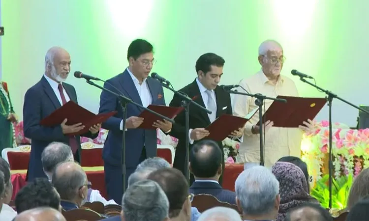 4 Ministers and 2 State Ministers Take Oath in Cabinet Expansion