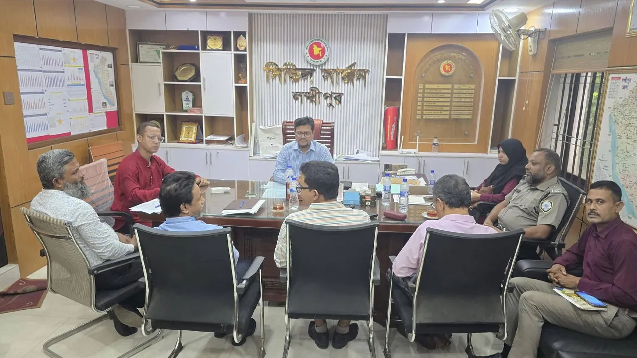 Lakshmipur Civil Surgeon Holds Coordination Meeting with Health-Related Departments