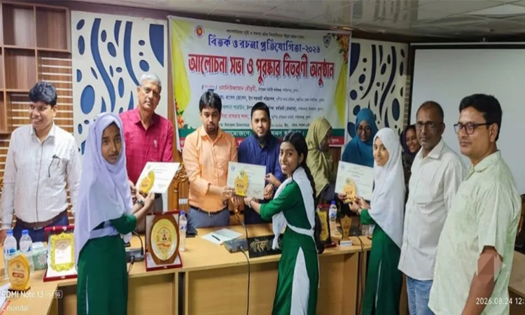 ACC organised a debate and essay competition in Paikgachha.