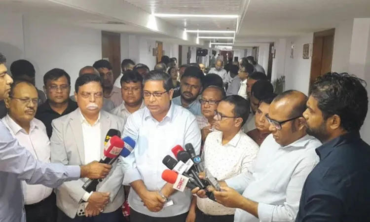 Danish Ambassador Christian Brix Møller met with LGRD Minister Dr Abdul Moyeen Khan and State Minister Mir Shahe Alam briefed with the journalists at the Secretariat today.