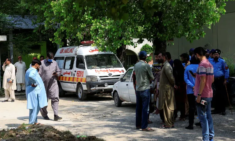 At least 15 infants were killed when a fire broke out at a state-run hospital in Pakistan's capital city Islamabad.