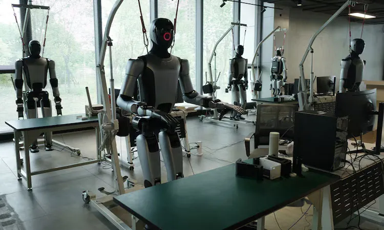 Teaching the machines to handle labor-intensive work could meet an acute need as China's population is aging and shrinking.