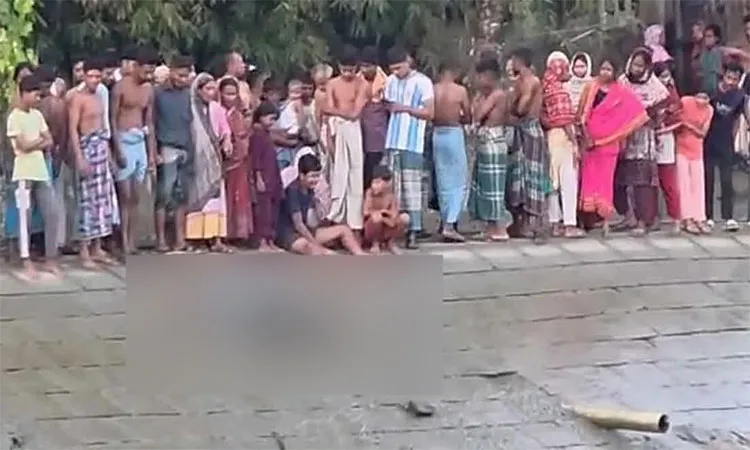 The body of van driver Md. Salauddin Sahanu was recovered from Chandaria canal in Boalkhali, Chattogram.