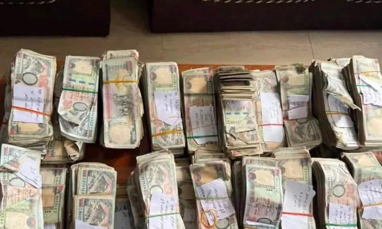 Police recovered Rs 9,268,505 in cash from the scene.