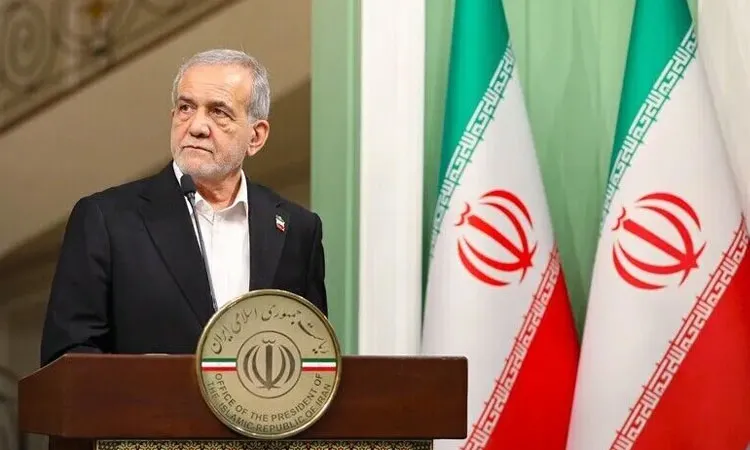 Iranian President Masoud Pezeshkian