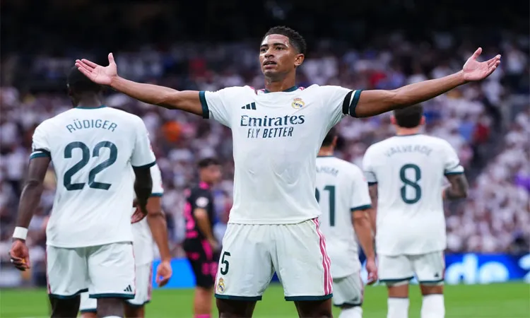 Jude Bellingham starred as Real Madrid made it three wins in three games in the Spanish league on Sunday