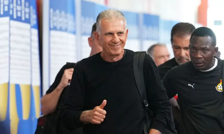 Ghana Football Association has reappointed Carlos Queiroz