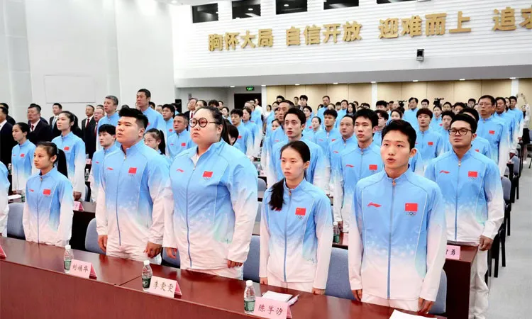 Chinese delegation for the 20th Asian Games is officially formed in Beijing.