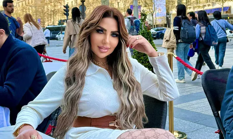 Egyptian TV presenter Sarah Khalifa