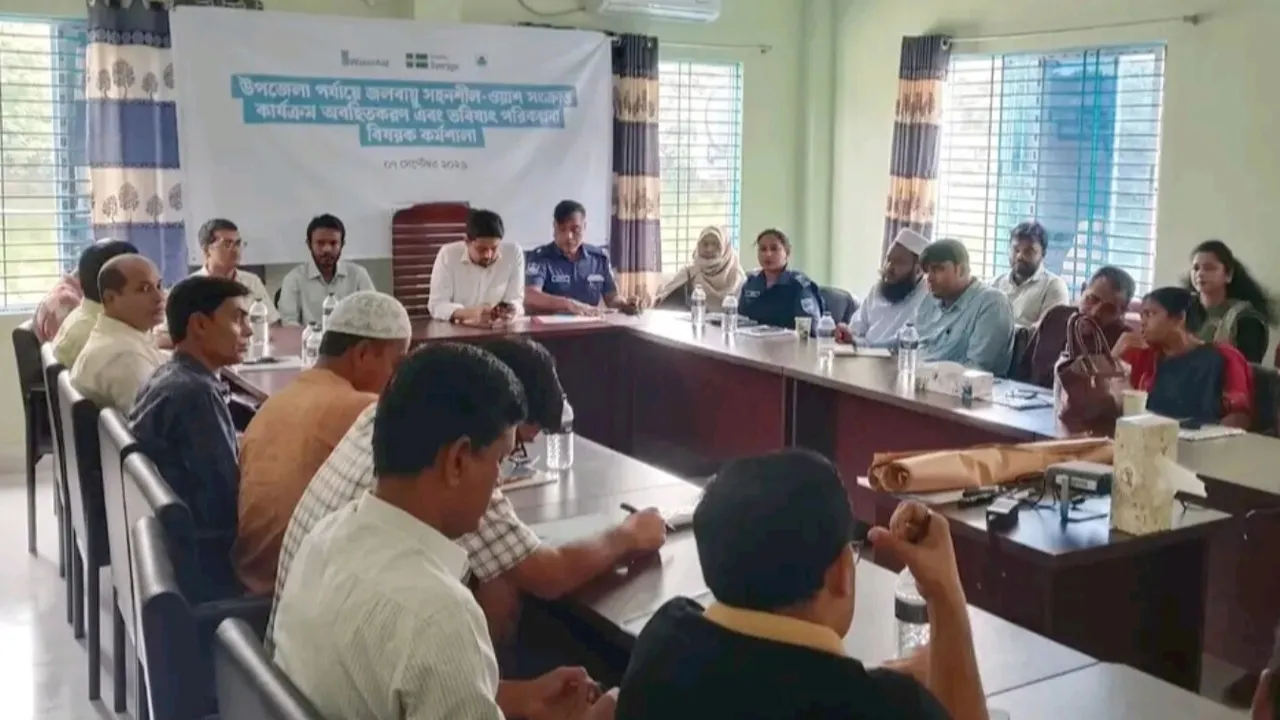 Paikgachha Holds Workshop on Climate-Resilient WASH Planning