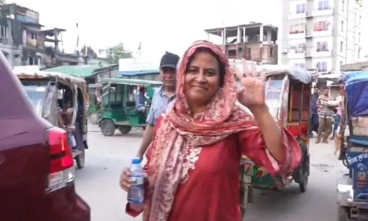 Bidisha Siddiqui, the ex-wife of late former President HM Ershad has been released from Kashimpur Women's Central Jail.