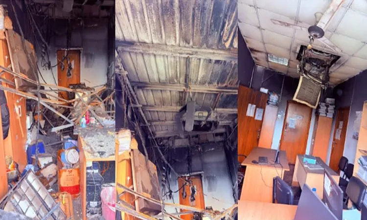 A major fire broke out late Monday night at the Pioneer Base of the Rooppur Nuclear Power Project in Pabna.