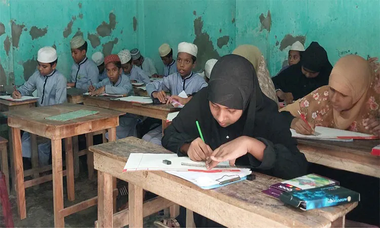 Students enthusiastically participated