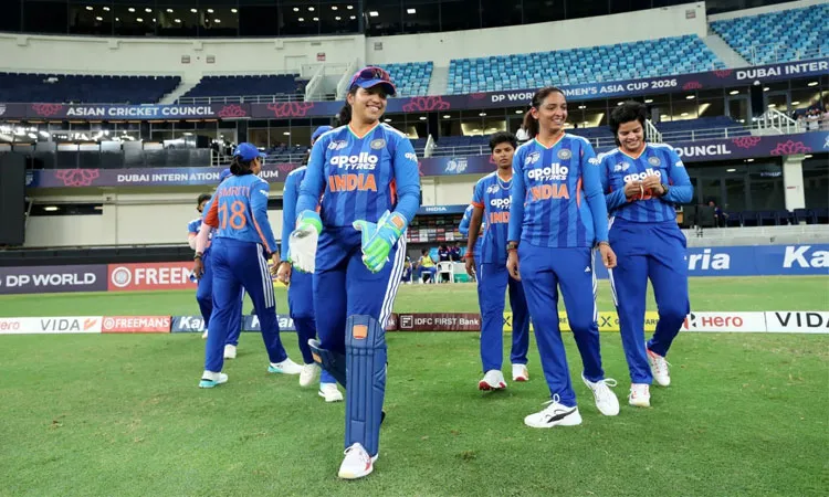 India continued their unbeaten run and marched into their sixth final in six editions of the Women's T20 Asia Cup after beating Bangladesh by 40 runs in an error-laden semi-final in Dubai.
