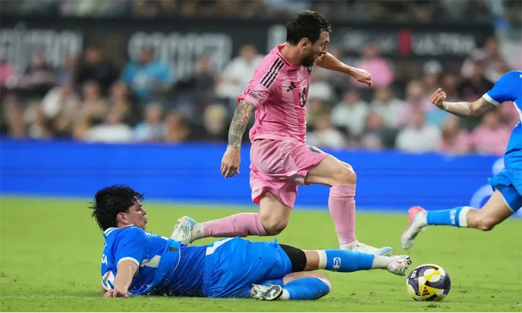 Lionel Messi scored his 100th goal for Inter Miami