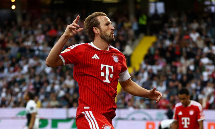 England and Bayern Munich striker Harry Kane