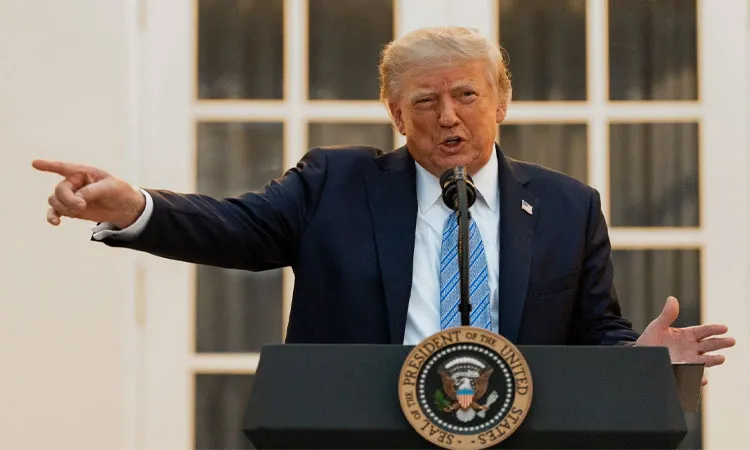 US President Donald Trump