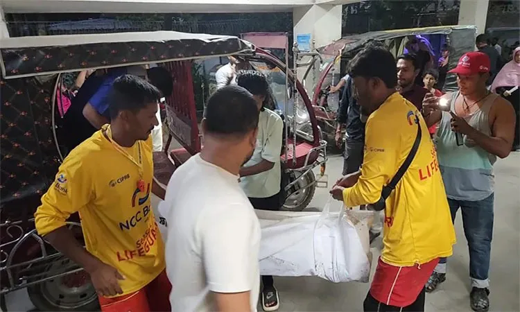 The deceased Mofazzal Imam Simanta drowned at Cox's Bazar beach after being swept away by strong currents.