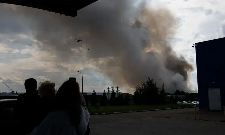 Moscow Mayor Sergey Sobyanin calls it capital’s ‘most massive’ drone attack, saying more than 1,600 Ukrainian drones have been downed since Saturday.