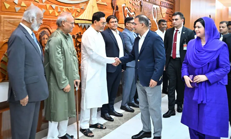 Prime Minister Tarique Rahman left Dhaka for New York early this morning to attend the 81st session of the UN General Assembly. Photo: PMO
