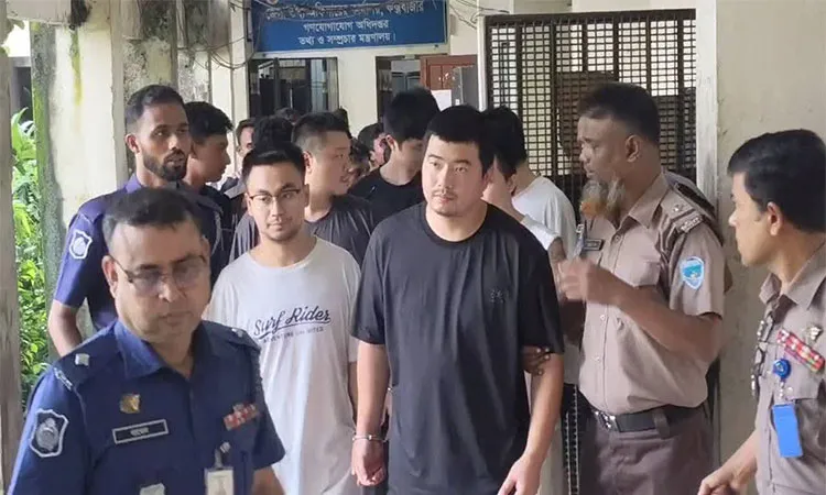 The Senior Judicial Magistrate Court issued the order on Monday, scaling back the prosecution's request for a five-day remand.
