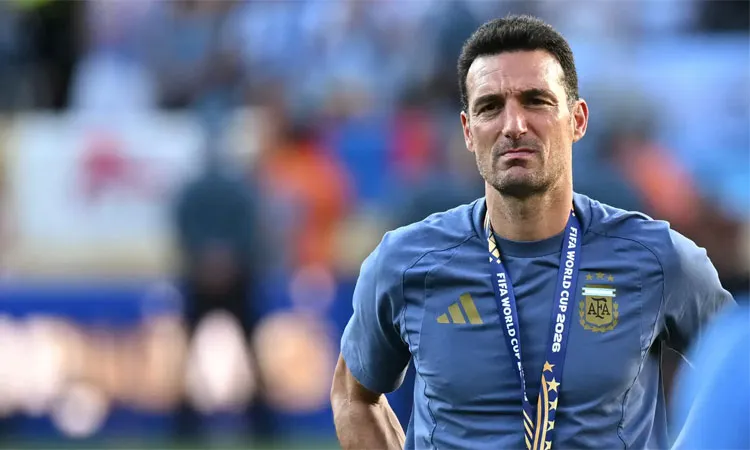 Argentina national team coach Lionel Scaloni