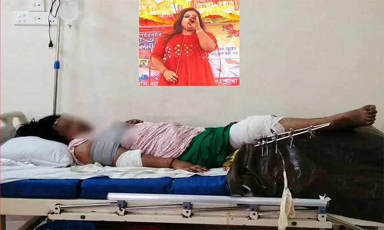 Promising Kurigram singer Smriti Jannat appeals for urgent financial help for treatment.