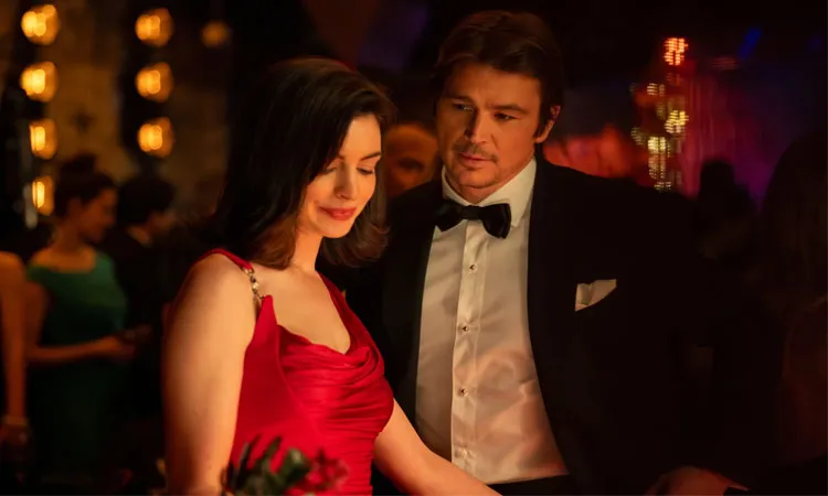 Anne Hathaway and Dakota Johnson in the film adaptation of Colleen Hoover's hit psychological thriller Verity.