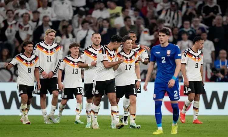 Florian Wirtz starred as Germany defeated Serbia 2-0 in Munich for Klopp’s first win at the third attempt staving off an unwanted record.