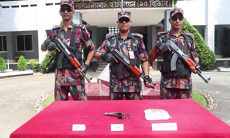 Lieutenant Colonel Mehedi Imam, Commanding Officer of Lalmonirhat Battalion 15 conducted an ambush in the Purba Ramkhana Ashkona Nagar area.