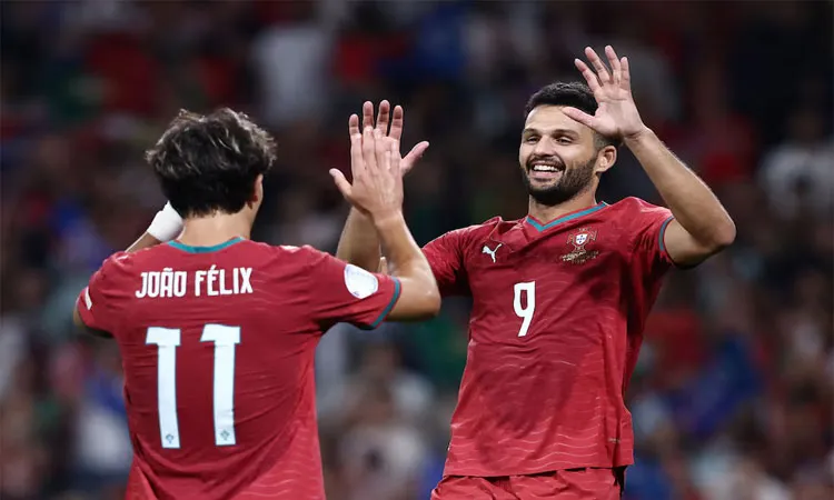 Goncalo Ramos seals win in 79th minute as Portugal secure top-two Group A4 finish.