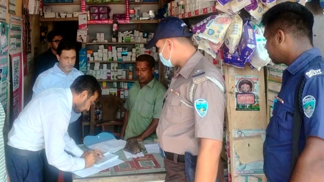 Two Pharmacies were fined