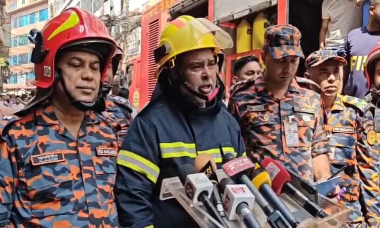 Firefighters have brought a major fire at Mansur Khan Plaza in Dhaka’s Chawkbazar under control after a 12-hour operation.
