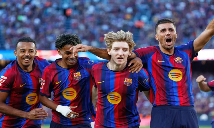 There are no such concerns at Barcelona made a 100% winning start to the campaign.