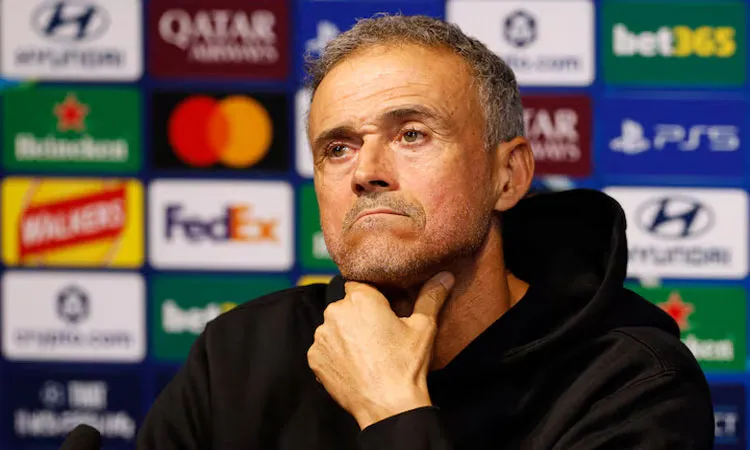 Luis Enrique the PSG Coach