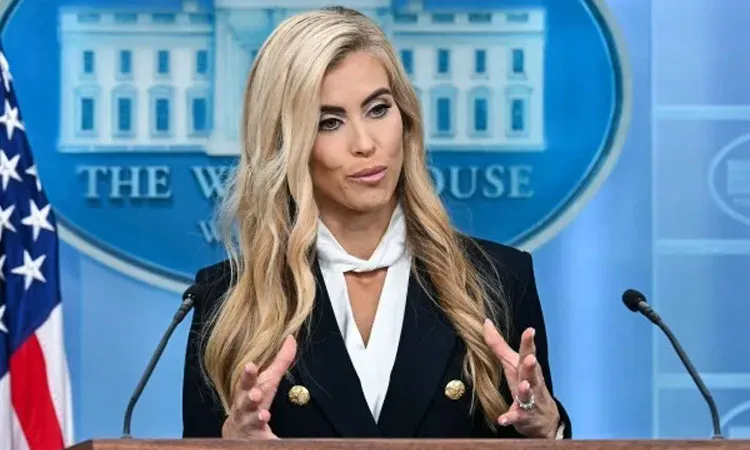Newly appointed White House Press Secretary Katie Zacharia.